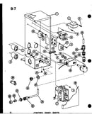 Control panel parts (epcg2408-1b/p67470-1c) (epcg3010-1b/p67470-2c) (epcg3612-1b/p67470-3c)