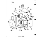 Amana EPCG4212-1B/P67470-9C cabinet parts (epcg4213-1b/p67470-4c) (epcg4815-1b/p67470-5c) (epcg4815-1b/p67470-7c) (epcg6017-1b/p67470-6c) (epcg6017-3b/p67470-8c) diagram