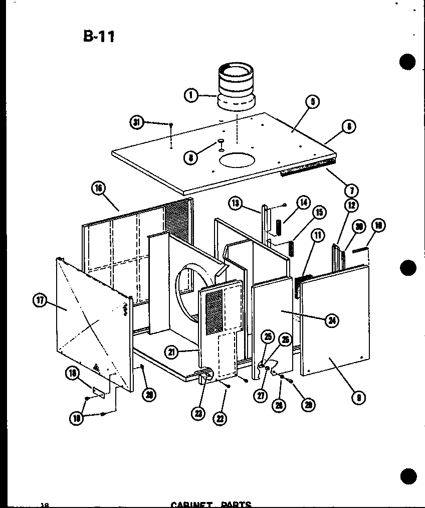 Cabinet parts (epcg4213-1b/p67470-4c) (epcg4815-1b/p67470-5c) (epcg4815-1b/p67470-7c) (epcg6017-1b/p67470-6c) (epcg6017-3b/p67470-8c)
