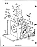 Chassis parts (epcg4213-1b/p67470-4c) (epcg4815-1b/p67470-5c) (epcg4815-1b/p67470-7c) (epcg6017-1b/p67470-6c) (epcg6017-3b/p67470-8c)