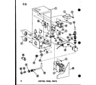 Amana EPCG6017-1B/P67470-6C control panel parts (epcg4213-1b/p67470-4c) (epcg4815-1b/p67470-5c) (epcg4815-1b/p67470-7c) (epcg6017-1b/p67470-6c) (epcg6017-3b/p67470-8c) diagram