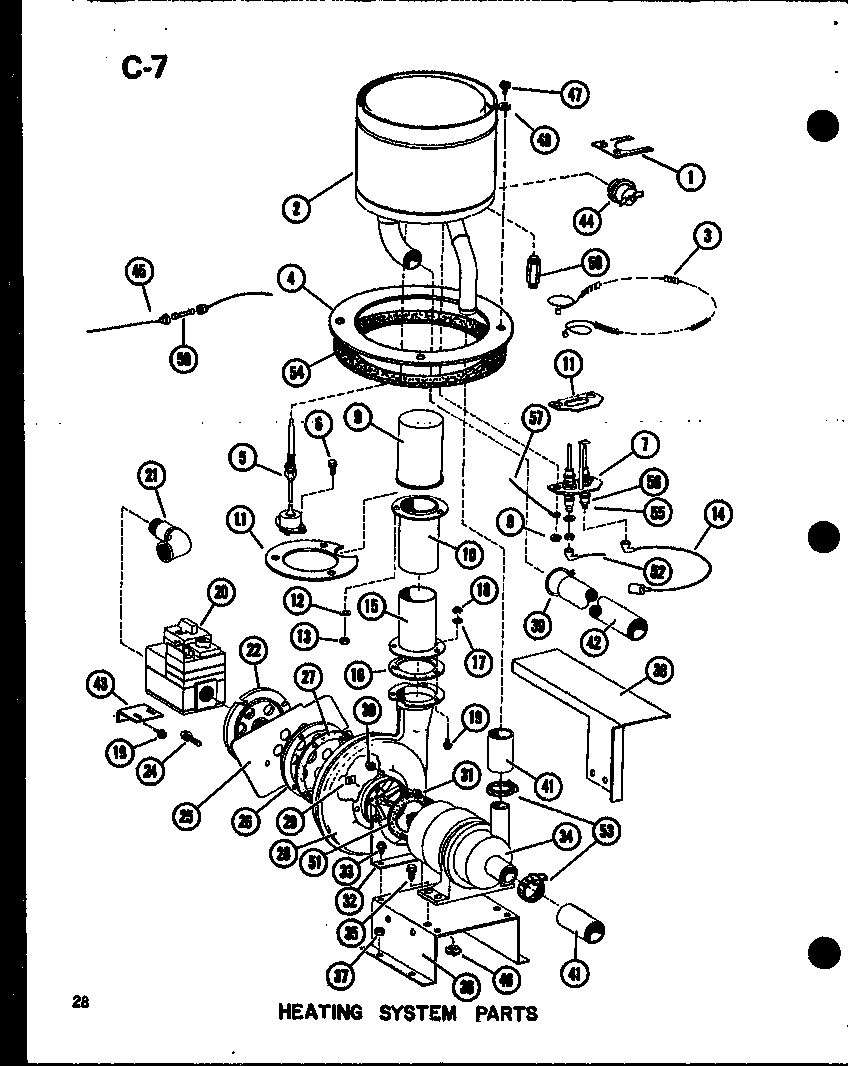 HEATING SYSTEM PARTS (EPCG4213-1B/P67470-4C) (EPCG4815-1B/P67470-5C) (EPCG4815-1B/P67470-7C) (EPCG6017-1B/P67470-6C) (EPCG6017-3B/P67470-8C)