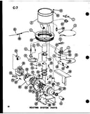 Heating system parts (epcg4213-1b/p67470-4c) (epcg4815-1b/p67470-5c) (epcg4815-1b/p67470-7c) (epcg6017-1b/p67470-6c) (epcg6017-3b/p67470-8c)