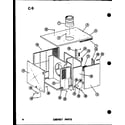 Amana EPCG6017-1B/P67470-6C cabinet parts (epcg4212-1b/p67470-9c) (epcg4812-1b/p67470-10c) (epcg4812-3b/p67470-12c) (epcg6012-1b/p67470-11c) (epcg6012-3b/p67470-13c) diagram