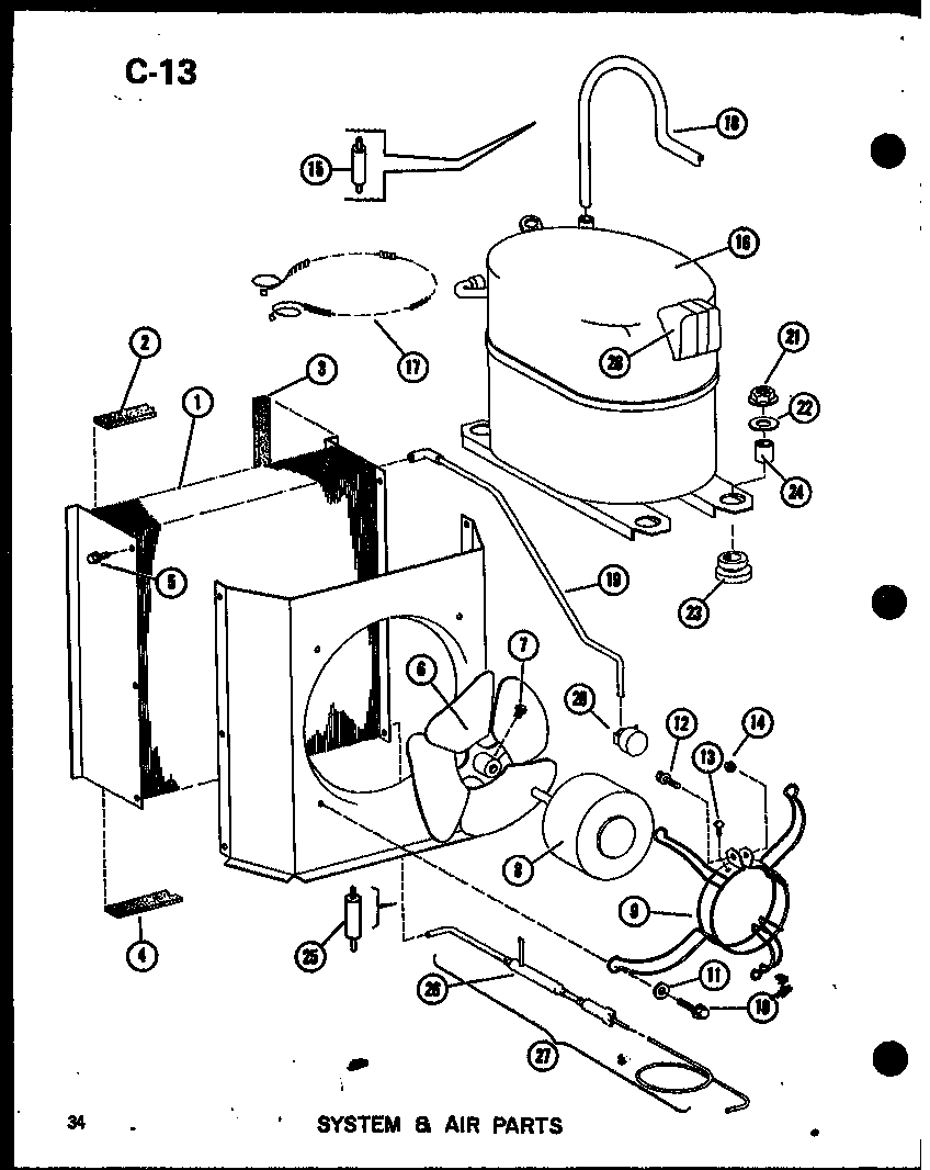 SYSTEM & AIR PARTS (EPCG4212-1B/P67470-9C) (EPCG4812-1B/P67470-10C) (EPCG4812-3B/P67470-12C) (EPCG6012-1B/P67470-11C) (EPCG6012-3B/P67470-13C)