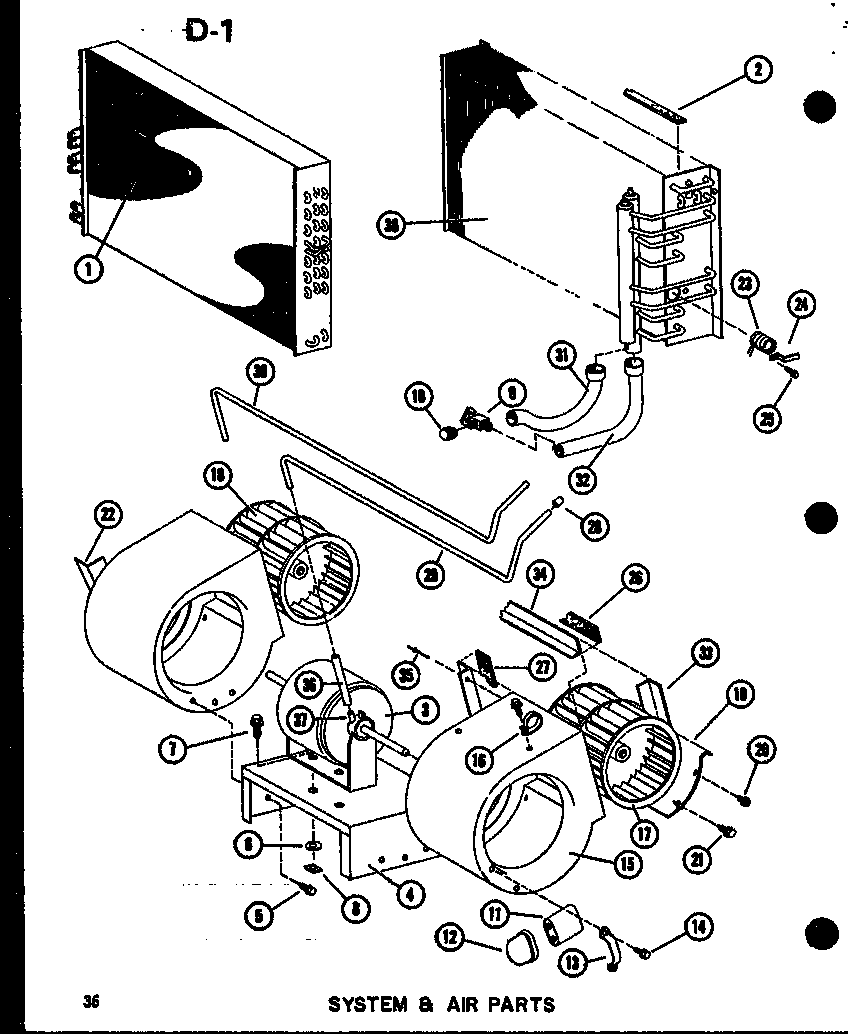 System & air parts (epcg4212-1b/p67470-9c) (epcg4812-1b/p67470-10c) (epcg4812-3b/p67470-12c) (epcg6012-1b/p67470-11c) (epcg6012-3b/p67470-13c)
