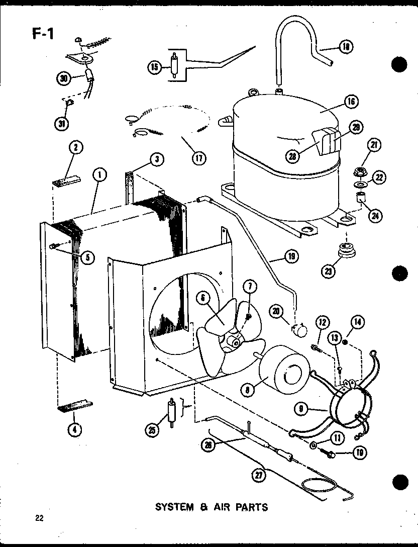 System & air parts (epcg4213-1c/p67470-17c) (epcg4815-1c/p67470-18c) (epcg4815-3c/p67470-19c) (epcg6017-1c/p67470-20c) (epcg6017-3c/p67470-21c)
