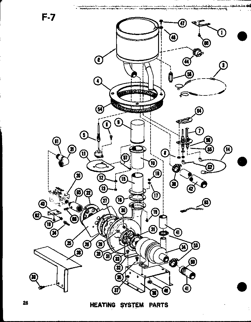Heating system parts (epcg4213-1c/p67470-17c) (epcg4815-1c/p67470-18c) (epcg4815-3c/p67470-19c) (epcg6017-1c/p67470-20c) (epcg6017-3c/p67470-21c)