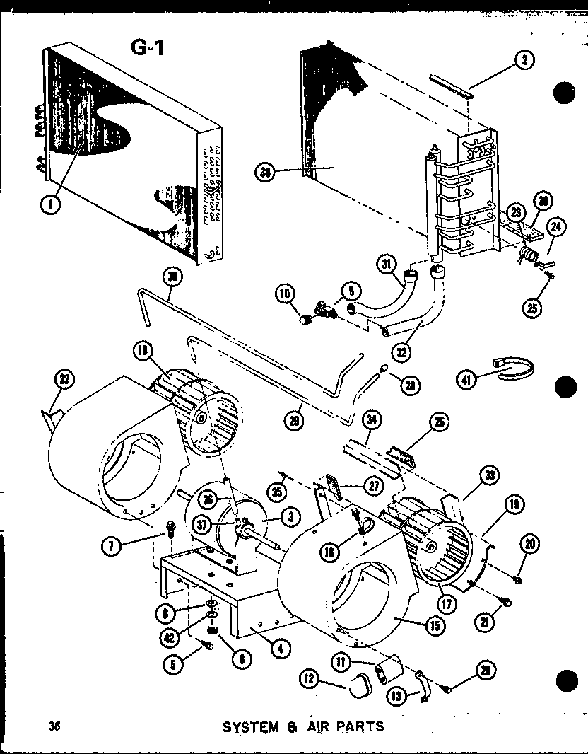System & air parts (epcg4212-1c/p67470-22c) (epcg4812-1c/p67470-23c) (epcg4812-3c/p67470-24c) (epcg6012-1c/p67470-25c) (epcg6012-3c/p67470-26c)