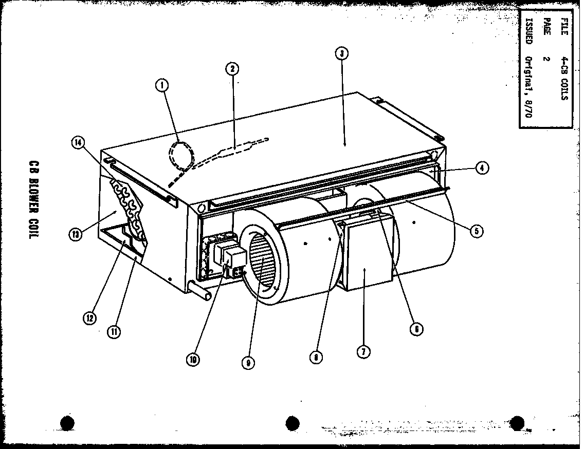 Cb blower coil
