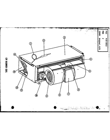 Cb blower coil