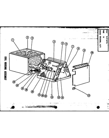 Coil housing assembly (ea29x/p58197-5c) (ea35x/p58197-6c) (ea48xh/p52799-5c) (ea58xh/p52799-6c)