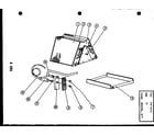 Amana EA29CT/P58197-4C a coil (ea18ct/p58197-1c) (ea22ct/p58197-2c) (ea29ct/p58197-4c) (ea35ct/p58197-3c) diagram