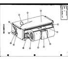 Amana CB35CT-1/P54197-4C cb blower coil diagram