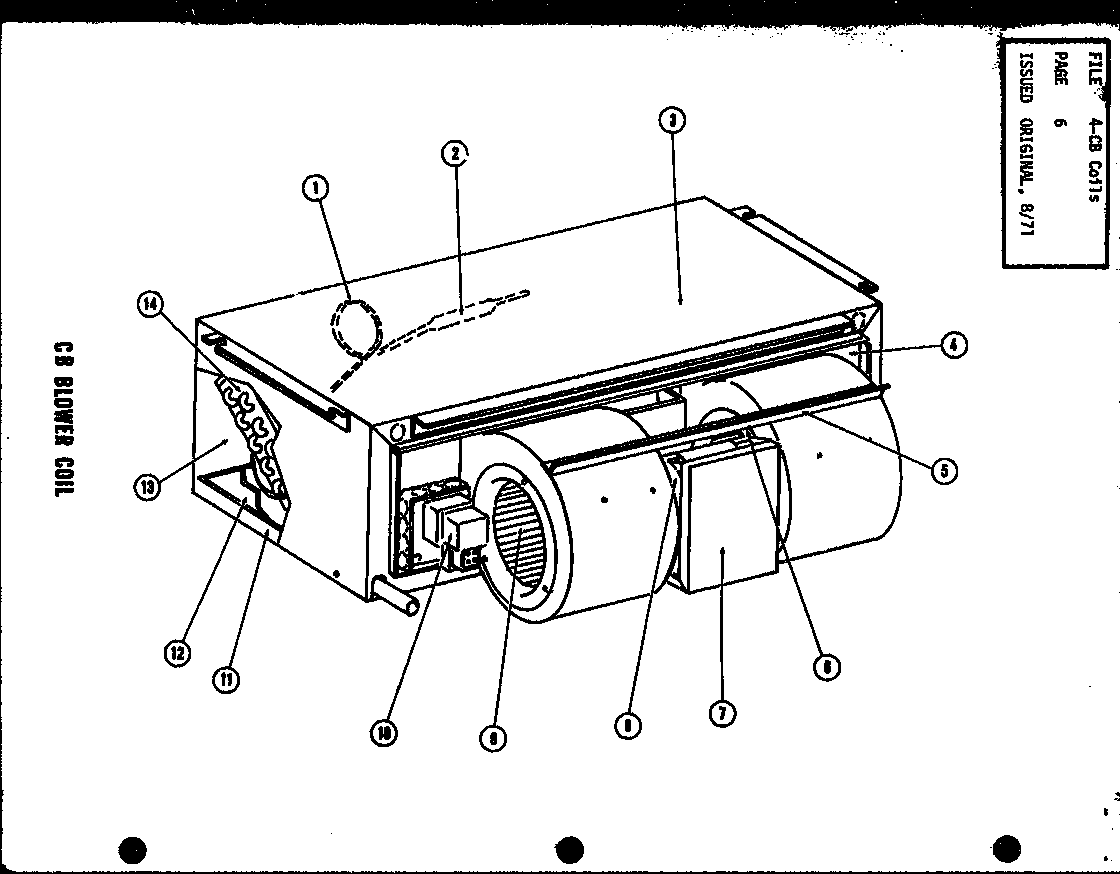 Cb blower coil