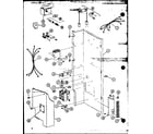 Amana CRF2.5-1J/P67850-11C control panel & wiring harness diagram