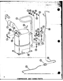 Compressor and tubing parts