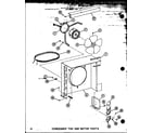 Amana CRF2.5-1J/P67850-11C condenser fan and motor parts diagram