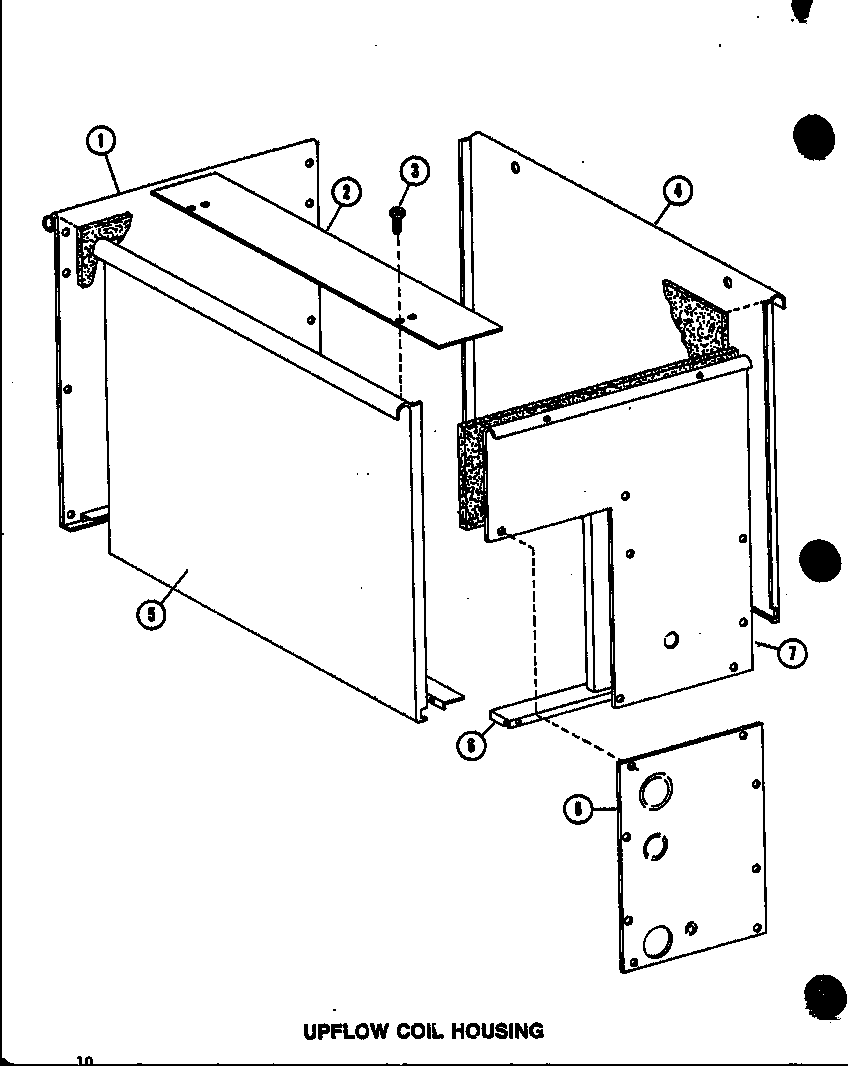 Pupflow coil housing (d67635-28/p67635-28c) (d67635-24/p67635-24c)