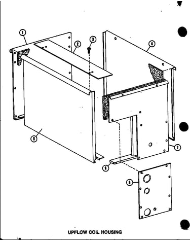 Pupflow coil housing (d67635-28/p67635-28c) (d67635-24/p67635-24c)