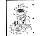 Amana ARCF48U03B/P9917920C preform coil assembly diagram