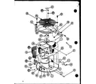 Amana ARCF36U01BC/P9917931C preform coil assembly diagram