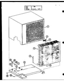 Condenser and cabinet parts (crh2.5-1/p55200-10c) (crh3-1/p55200-6c)
