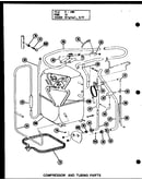 Compressor and tubing parts (crh4-1/p55201-11c) (crh4-1/p55201-15c) (crh4-3/p55201-12c) (crh4-3/p55201-16c) (crh5-1/p55201-13c) (crh5-3/p55201-14c)