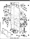 Control panel parts (crh4-1/p55201-11c) (crh4-1/p55201-15c) (crh4-3/p55201-12c) (crh4-3/p55201-16c) (crh5-1/p55201-13c) (crh5-3/p55201-14c)