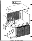 Condenser and cabinet parts (crh5-1/p55201-25c)