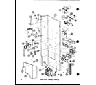 Amana ERHQ30/P55200-52C control panel parts (erhq24/p55200-49c) (erhq30/p55200-52c) (rhq36/p55200-53c) diagram