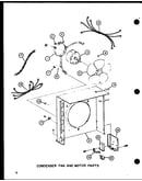 Condenser fan and motor parts