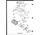 Amana VBCH30/P54882-8 blower parts diagram