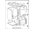 Amana VBCH35/P55895-2C cabinet and chassis parts (vbch-30x-1w/p55572-3c) (vbch-35x-1w/p55572-4c) (vbch-30x-1j/p54878-23c) diagram