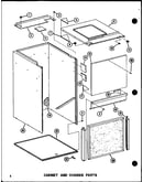 Cabinet and chassis parts (vbch-30x-1w/p55572-3c) (vbch-35x-1w/p55572-4c) (vbch-30x-1j/p54878-23c)