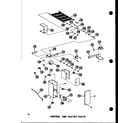 Amana VBCH30/P55895-2C control and heater parts (vbch-30x-1w/p55572-3c) (vbch-35x-1w/p55572-4c) diagram