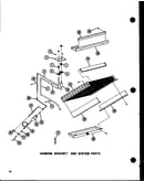 Hanging bracket and system parts (bah3500m-a/p55572-26c) (bah3505m-a/p55572-27c) (bah3510m-a/p55572-28c) (bah3514m-a/p55572-29c)