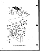 Control and heater parts (bah3500m-a/p55572-26c) (bah3505m-a/p55572-27c) (bah3510m-a/p55572-28c) (bah3514m-a/p55572-29c)
