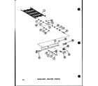 Amana BAH3505M-A/P55572-27C auxiliary heater prts (ebah,bah24/p55895-2) (ebah,bah30/p55895-2) (ebah,bah35/p55895-2) diagram