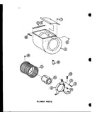 Blower parts (ebch1805m-a/p68580-1c) (ebch2405m-a/p68580-2c) (ebch3005m-a/p68580-3c) (ebch3605m-a/p68580-4c)