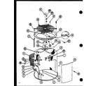 Amana ARHF18U01B/P9917913C preform coil assembly diagram