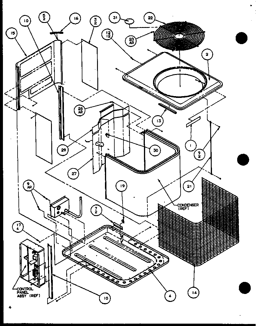 (ERHF42U01B/P9918413C) (ERHF48U01B/P9918415C) (ERHF48U03B/P9918416C) (ERFH60U01B/P9918417C) (ERHF60U03B/P9918418C)