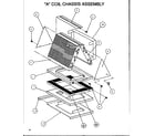 Amana BHEA60T002F/P1101516C "a" coil chassis assembly diagram