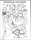 Compressor and tubing assembly (srhf18u01b/p1163801c) (srhf24u01b/p1163802c) (srhf30u01b/p1163803c)