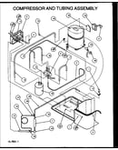 Compressor and tubing assembly (srhf42u01b/p1163805c) (srhf48u01b/p1163806c) (srhf48u03b/p1163807c)