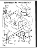 Compressor and tubing assembly (srhf60u01b/p1100810c) (srhf60u03b/p1100811c)