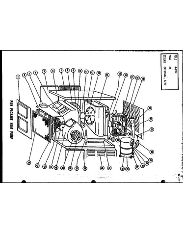 Pkh package heat pump