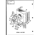 Amana PKH4-3J/P54629-6C system & air parts (pkh2-1h/p54565-4c) (pkh2.5-1h/p54565-5c) (pkh3-1h/p54565-6c) diagram