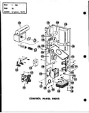 Contol panel parts (pkh2-1h/p54565-4c) (pkh2.5-1h/p54565-5c) (pkh3-1h/p54565-6c)