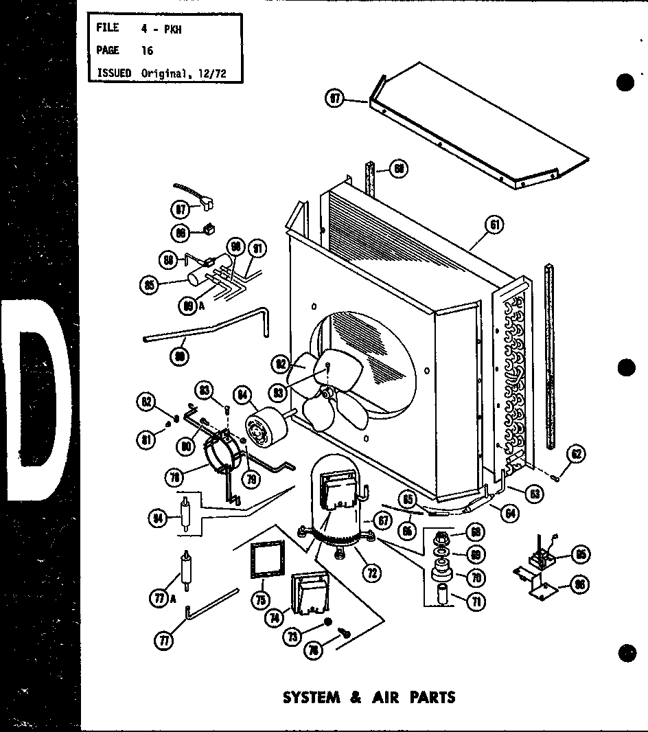 System & air parts (pkh3.5-1j/p54629-10c) (pkh4-1j/p54629-5c) (pkh4-3j/p54629-6c) (pkh5-1j/p54629-7c) (pkh5-3j/p54629-8c)